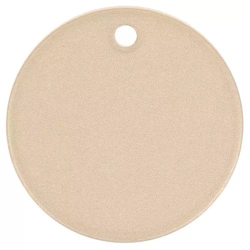 Zecchino rotondo 13 mm - spessore 0,8 mm -Gold filled mat x1