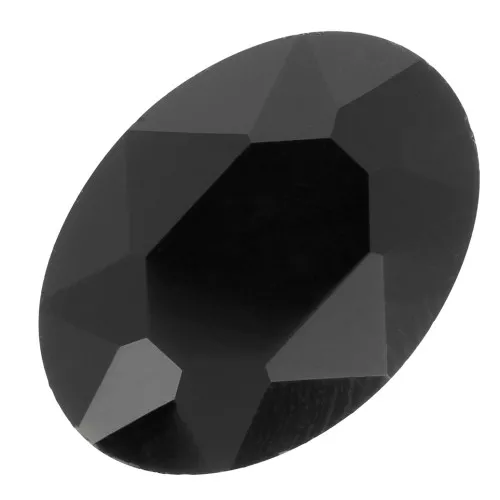 Cabochon ovale Aurora A4120 14x10 mm - Jet x1