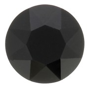 Cabochon rond Aurora A1088 6 mm - Jet x1|raw }}