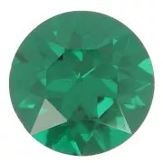 Cabochon rond Aurora A1088 6 mm - Emerald x1