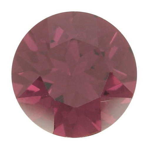 Cabochon rond Aurora A1088 6 mm - Burgundy x1