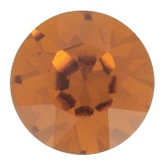 Cabochon rond Aurora A1088 6 mm - Topaz x1