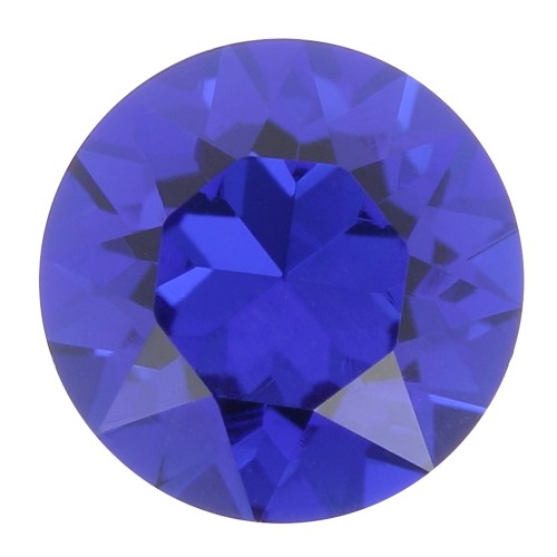 Cabochon rond Aurora A1088 6 mm - Capri Blue x1