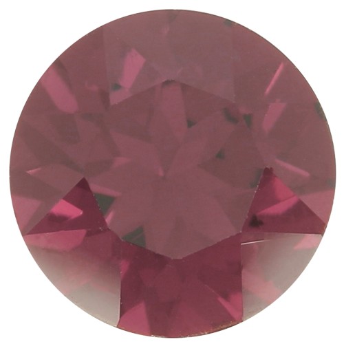 Cabochon tondo Aurora A1088 8 mm - Burgundy x1