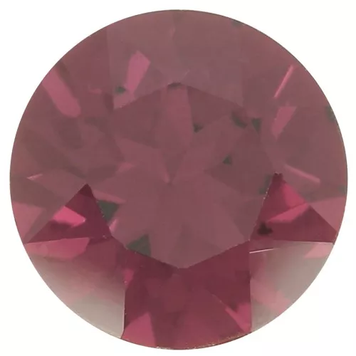 Cabochon tondo Aurora A1088 8 mm - Burgundy x1