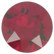 Cabochon tondo Aurora A1088 8 mm - Ruby x1