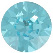Cabochon tondo Aurora A1088 8 mm - Aquamarine x1|raw }}