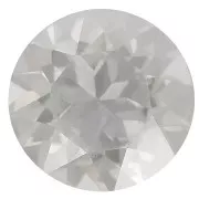 Cabochon tondo Aurora A1088 8 mm - Crystal Silver Shade x1