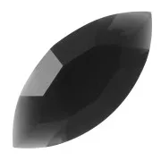 Cabochon navette Aurora A4200 10x5 mm - Jet x1