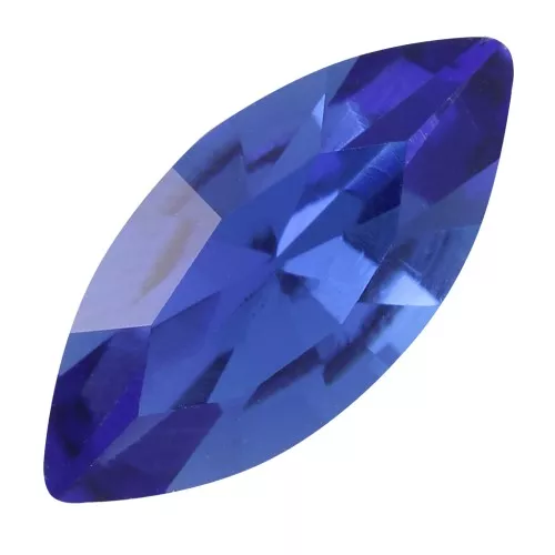 Cabochon navette Aurora A4200 10x5 mm - Capri Blue x1