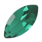 Cabochon navette Aurora A4200 10x5 mm - Emerald x1