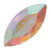 Cabochon navette Aurora A4200 10x5 mm - Crystal AB x1|raw }}