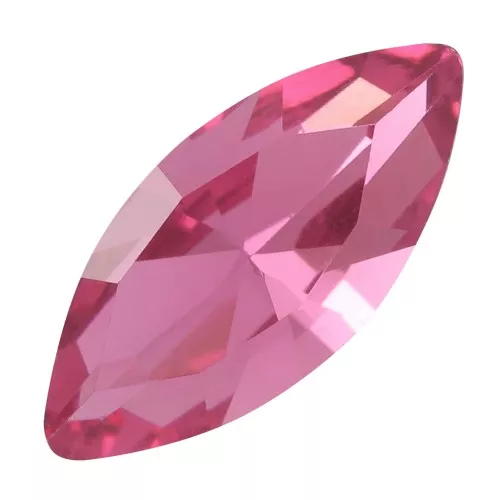 Cabochon navette Aurora A4200 10x5 mm - Rose x1