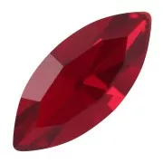 Cabochon navette Aurora A4200 10x5 mm - Ruby x1
