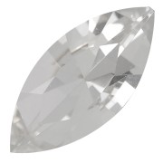 Cabochon navette Aurora A4200 15x7 mm - Crystal x1