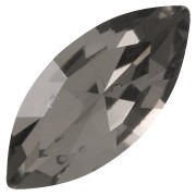 Cabochon navette Aurora A4200 15x7 mm - Black Diamond x1|raw }}