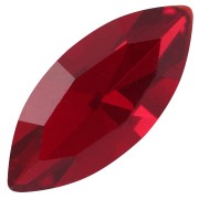 Cabochon navette Aurora A4200 15x7 mm - Ruby x1