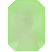 Cabochon Ottagono Aurora A4627 18x13 mm - Cristallo verde elettrico x1|raw }}