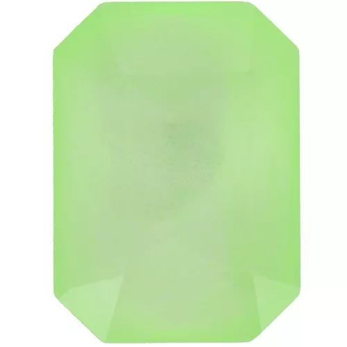 Cabochon Ottagono Aurora A4627 18x13 mm - Cristallo verde elettrico x1