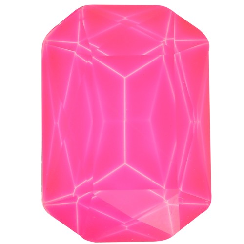 Cabochon octogone Aurora A4627 18x13 mm - Crystal Electric Pink x1