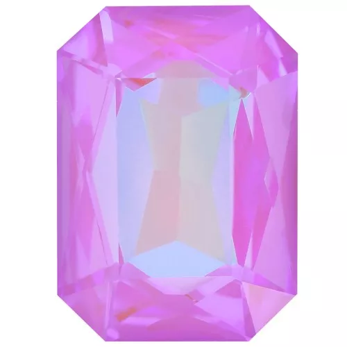 Cabochon Ottagono Aurora A4627 18x13 mm - Cristallo Lilla Delite x1
