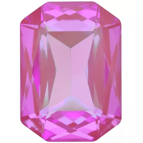 Cabochon Ottagono Aurora A4627 18x13 mm - Cristallo Lotus Pink Delite x1
