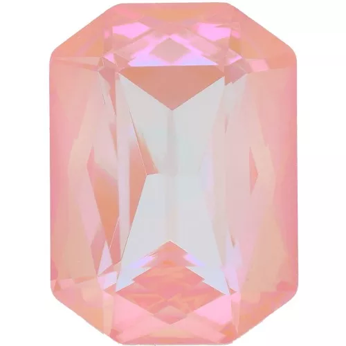 Cabochon Ottagono Aurora A4627 18x13 mm - Cristallo Peach Delite x1