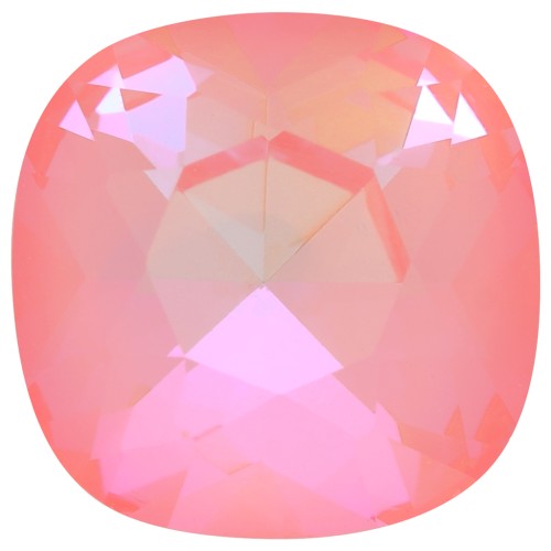 Cabochon tondo Aurora A4470 12 mm - Crystal Powder Rose Delite x1