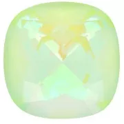 Cabochon quadrato Aurora A4470 12 mm - Crystal Mint Green Delite x1