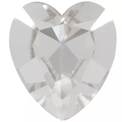 Cabochon Antique Heart Aurora A4831 11x10 mm - Crystal x1