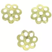 Coppette filigranate mm. 6 dorato x50