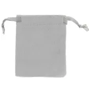 Grigio - Pochon per gioielli in velluto fine 80x100 mm - Grigio x1 Pochon per gioielli in velluto fine 80x100 mm - Grigio x1