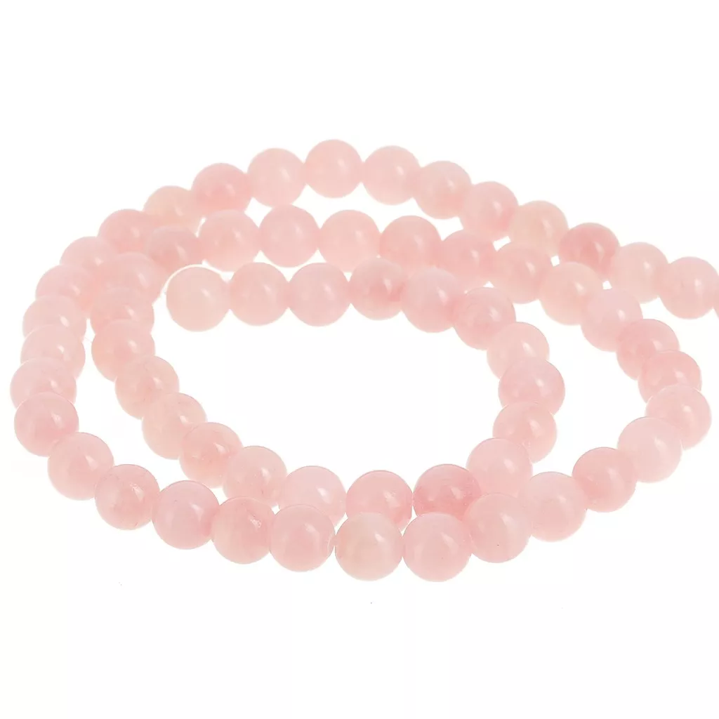375 Perline In Pietra Naturale Giada 8 Mm - 15 Colori Per Gioielli Fai Da Te - Bracciali, Collane