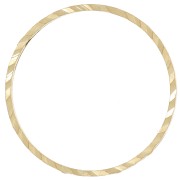 Anelli di montaggio e tessitura rotondi lavorati 16 mm - Ottone grezzo x50|raw }}