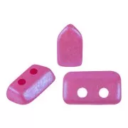 Perle in vetro Piros® di Puca® 2x5 mm - Chatoyant Hot Pink x10g