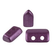 Perle in vetro Piros® di Puca® 2x5 mm - Pastel Bordeaux x10g
