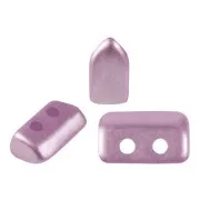 Perle in vetro Piros® di Puca® 2x5 mm - Pastel Lila x10g