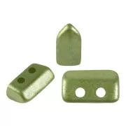 Perle in vetro Piros® di Puca® 2x5 mm - Pastel Olivine x10g
