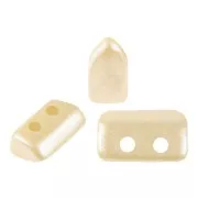 Perle in vetro Piros® di Puca® 2x5 mm - Pastel Cream x10g