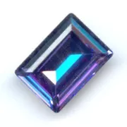 Cabochon PureCrystal 4527 rettangolo mm. 14x10 Tanzanite