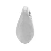 Perla piatta 8x4 mm - Argento 925 x1