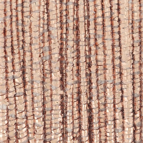 Bobina di filo italiano Giza Elastico da 1 mm - Oro rosa x30m
