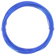 Filo di alluminio anodizzato 0,8 mm - Blu elettrico x10m|raw }}