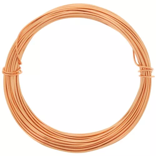 Filo di alluminio anodizzato 1 mm - ramato x10m
