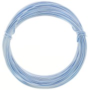 Filo di alluminio anodizzato 1 mm - Azzurro x10m|raw }}