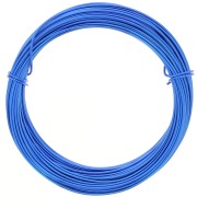 Filo di alluminio anodizzato 1 mm - Blu elettrico x10m