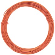 Filo di alluminio anodizzato 1 mm - Arancione scuro x10m|raw }}