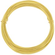 Filo di alluminio anodizzato 1 mm - Oro x10 m|raw }}