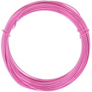 Filo di alluminio anodizzato 1 mm - rosa scuro x10 m|raw }}