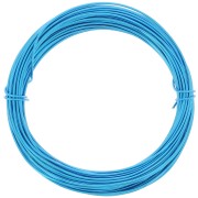 Filo di alluminio anodizzato 1 mm - Blu x10m|raw }}